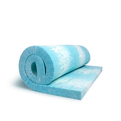 3" Blue Foam Mattress Topper