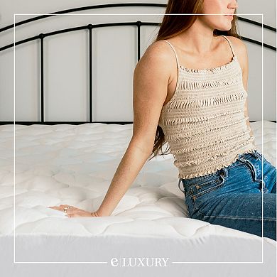 ELuxury Plush Mattress Pad