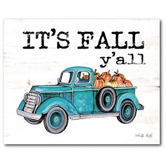 Courtside Market Its Fall Y'all Canvas Wall Art