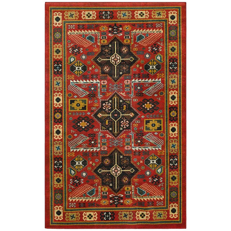 Mohawk Home Prismatic Mascow Rug, Red, 8X10 Ft