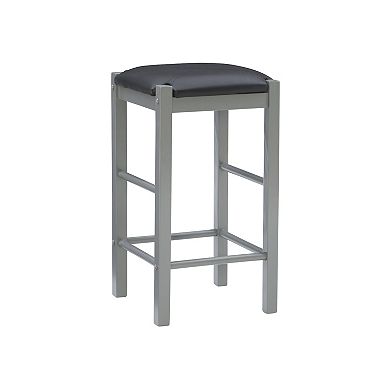 Linon Lancer Counter Stool 2-piece Set