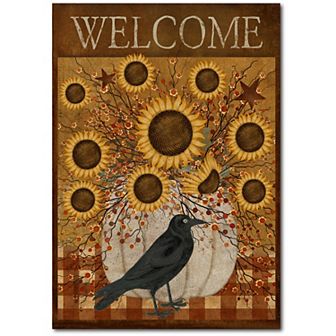 Courtside Market Sunflowers Bittersweet Canvas Wall Art