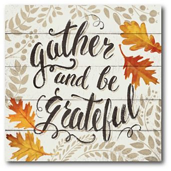 Courtside Market Harvest Delight VI Leaves Canvas Wall Art