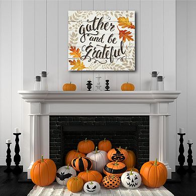 Courtside Market Harvest Delight VI Leaves Canvas Wall Art