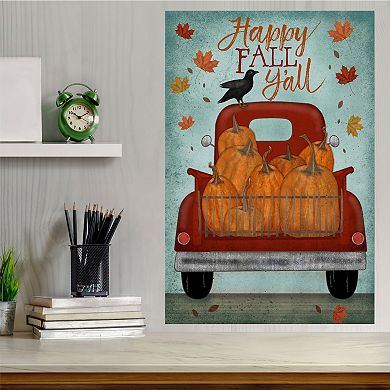 Courtside Market Fall Pick Up Canvas Wall Art