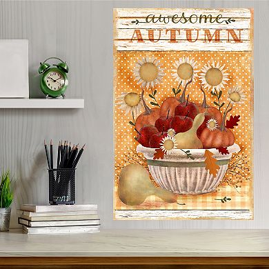 Courtside Market Awesome Autumn Canvas Wall Art