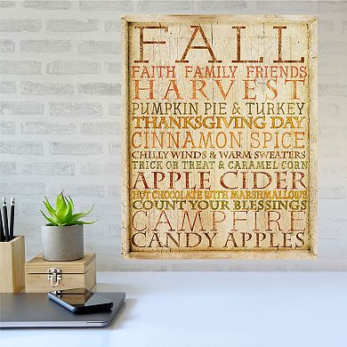 Courtside Market Fall Harvest Canvas Wall Art