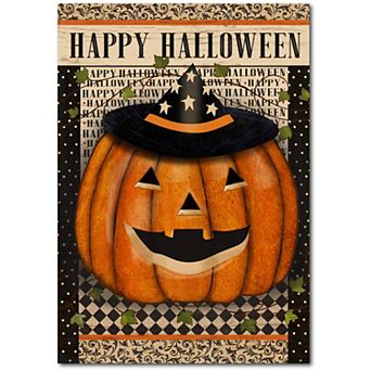 Courtside Market Jack-O-Lantern Halloween Canvas Wall Art