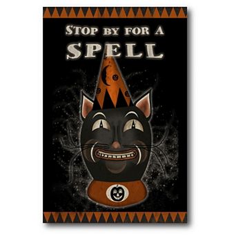 Courtside Market Stop By For a Spell Canvas Wall Art