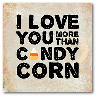 Courtside Market Candy Corn Canvas Wall Art