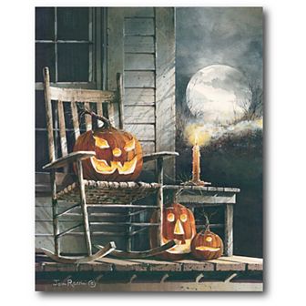 Courtside Market Night Watchman Canvas Wall Art