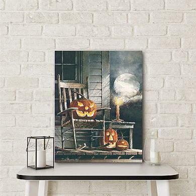 Courtside Market Night Watchman Canvas Wall Art