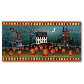 Courtside Market Halloween Eve Canvas Wall Art