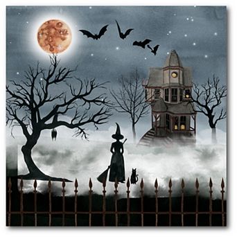 Courtside Market Harvest Moon I Canvas Wall Art