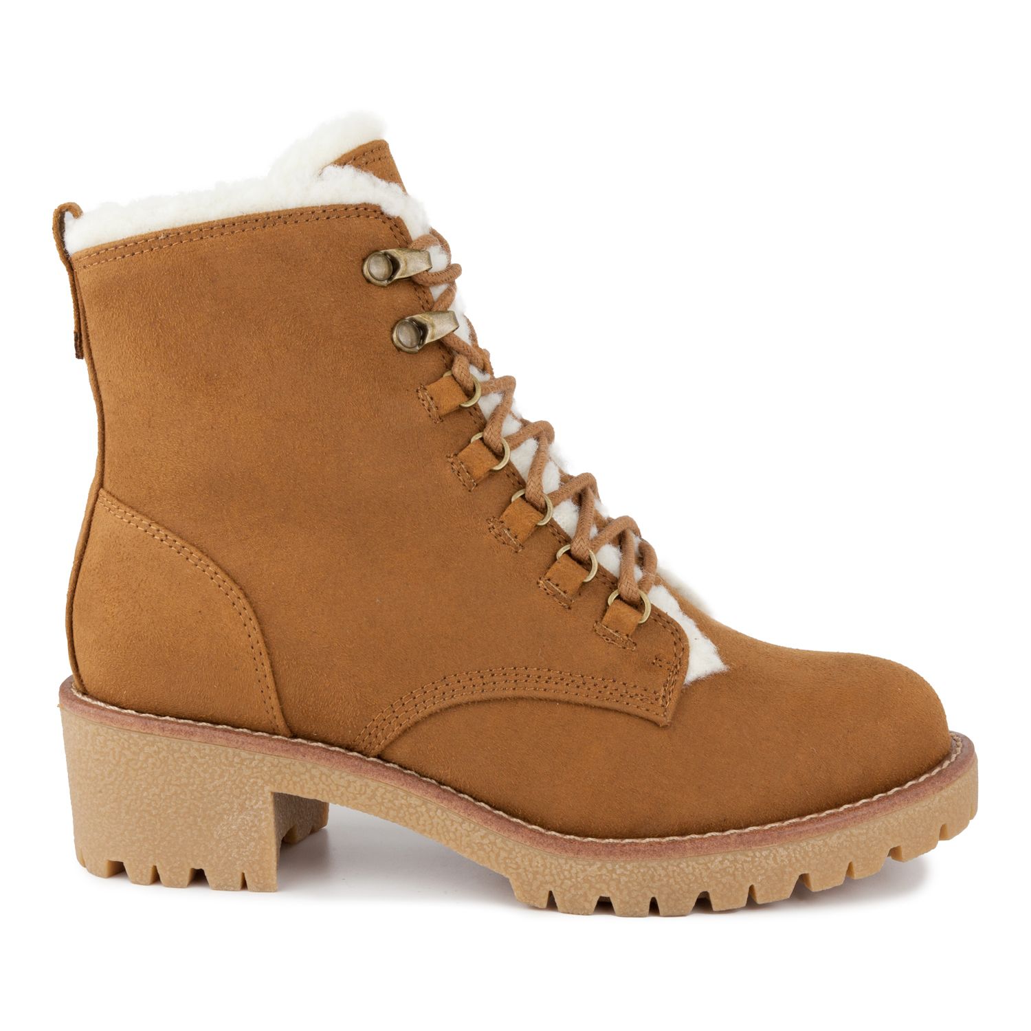find women's faux fur lined hiker boots