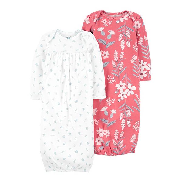 Carter's newborn hot sale sleeper gowns