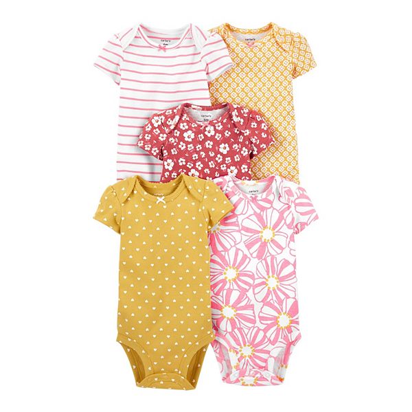 Kohl's: Carter's Bodysuit 5-Packs Starting at $7.17 - Just $1.43 Per  Bodysuit + More