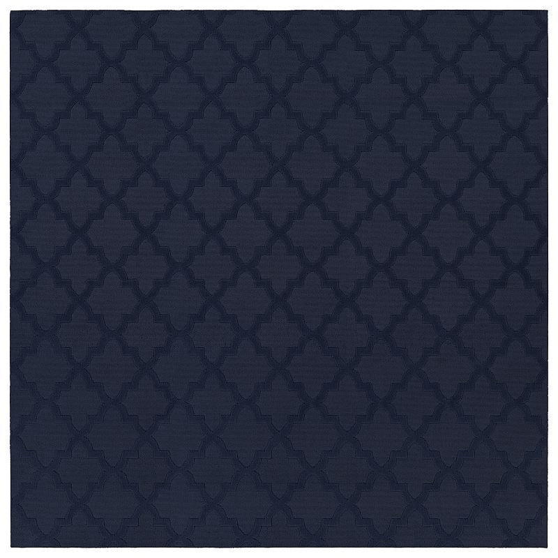 Garland Quatro Rug, Blue, 9X12 Ft