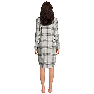 Women's Lands' End Flannel Sleepshirt