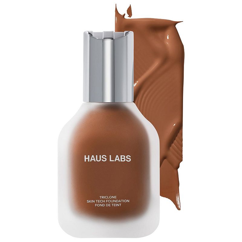 HAUS LABS BY LADY GAGA Triclone Skin Tech Medium Coverage Foundation with Fermented Arnica, Size: 1 FL Oz, 460 Medium Deep Warm