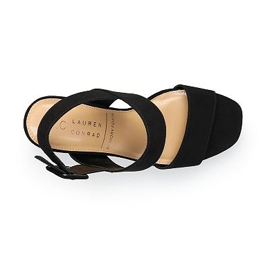 LC Lauren Conrad Matcha Women's High Heel Sandals