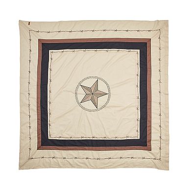 Donna Sharp Texas Pride fashion Star Quilt Rustic Lodge Country 90