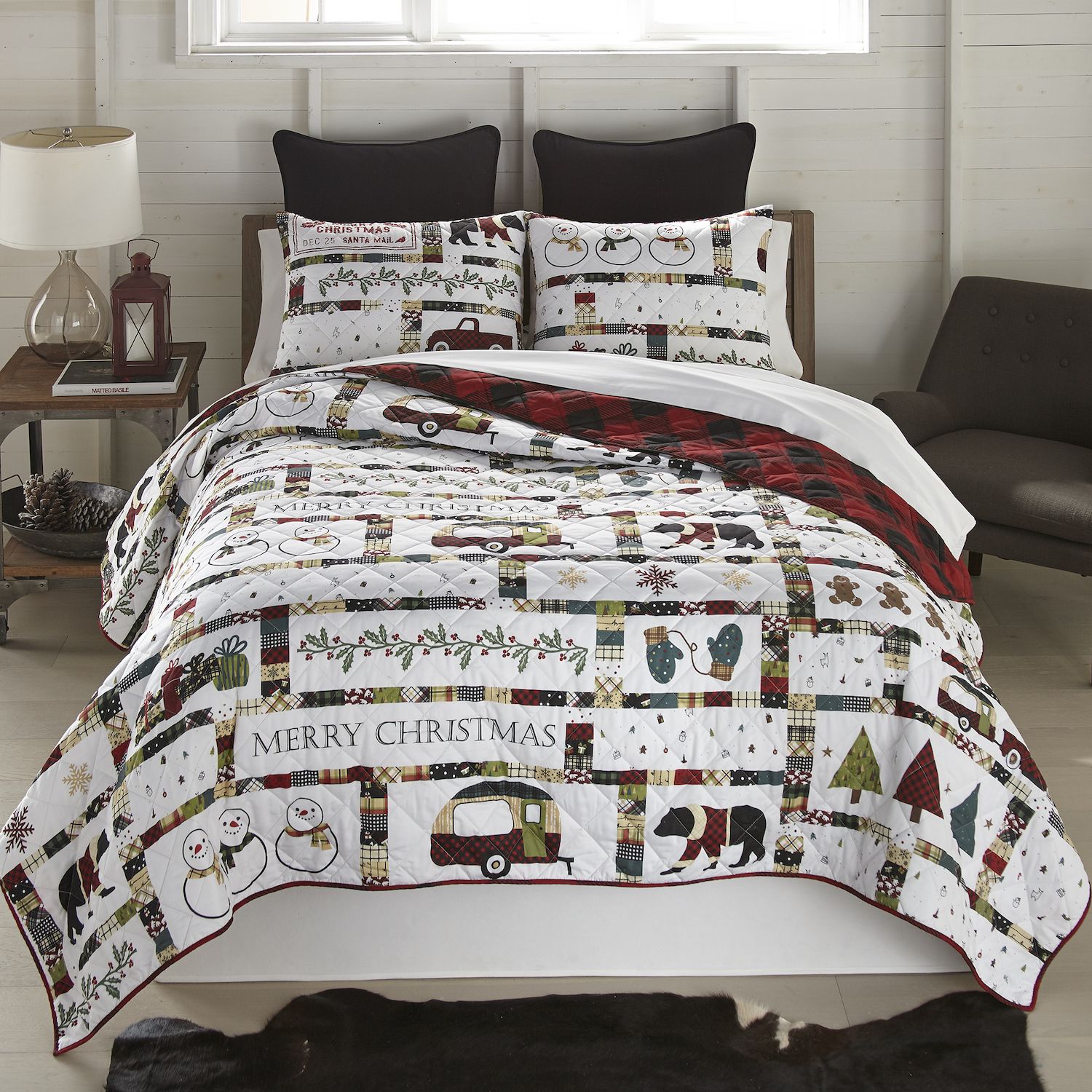 Image for Donna Sharp Merry Vacation Quilt Set with Shams at Kohl's.