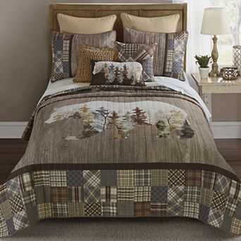 Donna Sharp Chimera Bear Quilt Set with Shams
