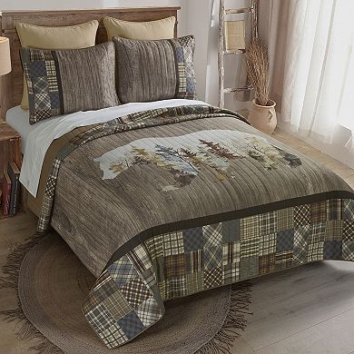 Donna Sharp Chimera Bear Quilt Set with Shams