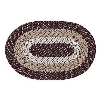 Better Trends Country Braid Striped Rug