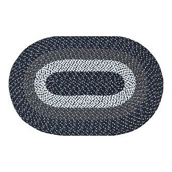 Better Trends Country Braid Striped Rug