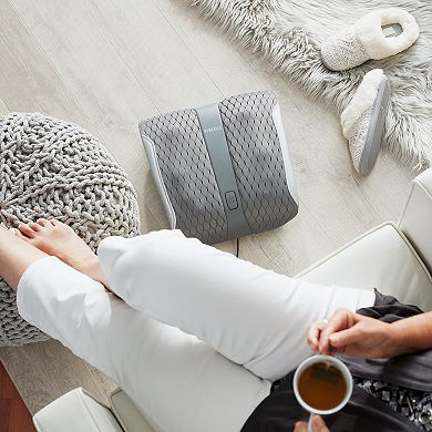 HoMedics Gentle Touch Gel Shiatsu Foot Massager with Soothing Heat