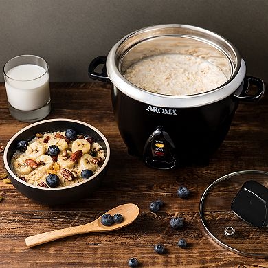 AROMA® 6-Cup (Cooked) / 1.2Qt. Select Stainless® Rice & Grain Cooker