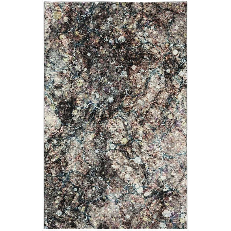 Mohawk Home Prismatic Layered Marble Rug, Grey, 5X8 Ft