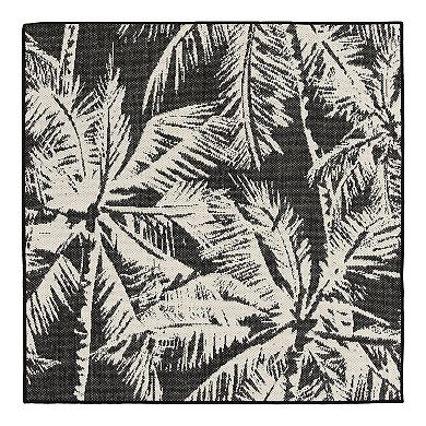 Sonoma Goods For Life Indoor Outdoor Palm Area Rug
