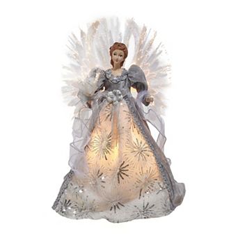 Kurt Adler Fiber Optic Angel Christmas Tree Topper