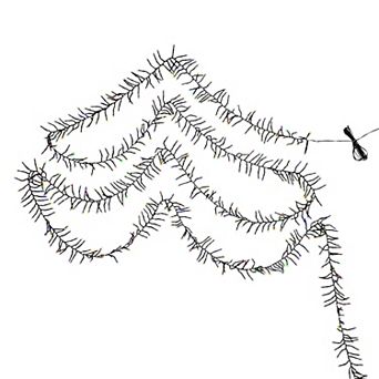 Kurt Adler 1000-Light Cluster Multicolor LED Christmas Garland