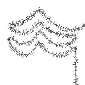 Kurt Adler 3000-Light Cluster Cool White LED Christmas Lights