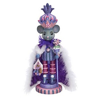 Kurt Adler Hollywood Sugar Plum Mouse King Nutcracker Christmas Floor Decor