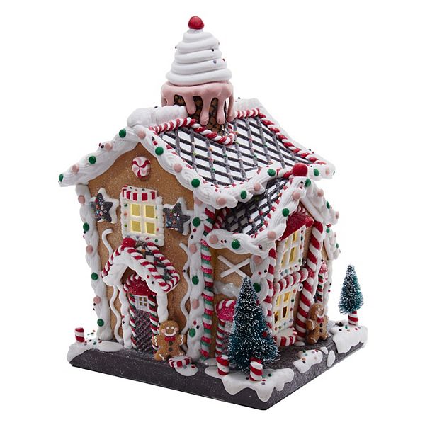 Kurt Adler Gingerbread House Christmas Floor Decor