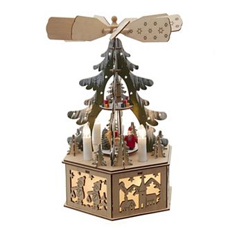 Kurt Adler LED Christmas Tree Windmill Table Decor