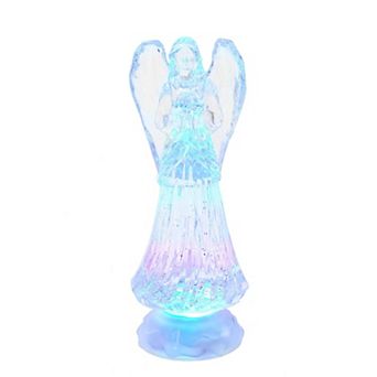 Kurt Adler LED Angel Water Snow Globe Christmas Table Decor