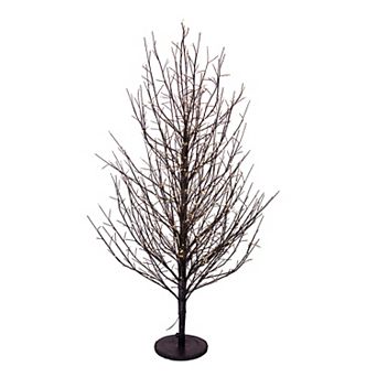 Kurt Adler Dark Brown 1000-Light Twig Artificial Christmas Tree