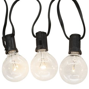 Kurt Adler 10-Light Warm White LED Clear String Lights