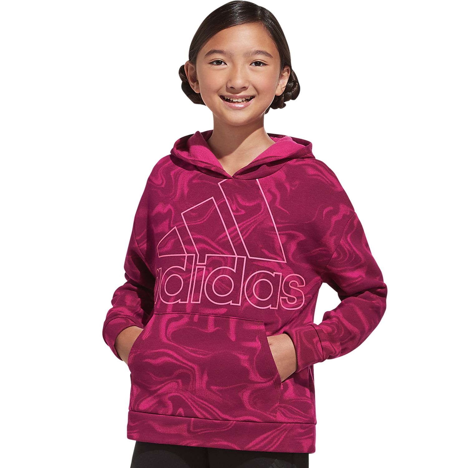 adidas girls hoodie