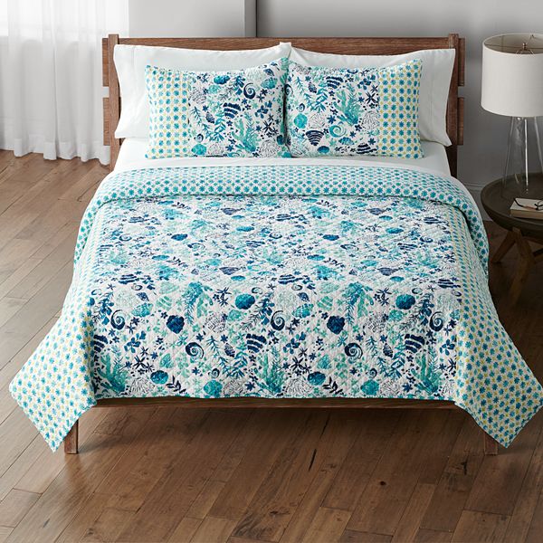 Sonoma Goods For Life® New Traditions Abiline Shells Quilt or Sham