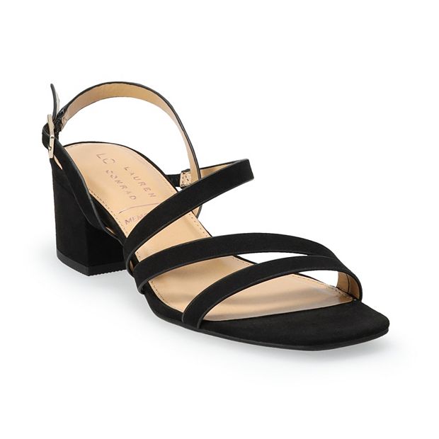 Kohls on sale black sandals