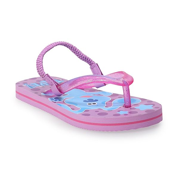 Toddler Girl Nickelodeon Blue's Clues Glitter Sandals
