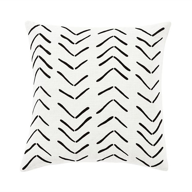 Lush Decor Hygge Row Throw Pillow Cover