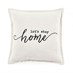 Lush Decor Luca Decorative Pillow White Single